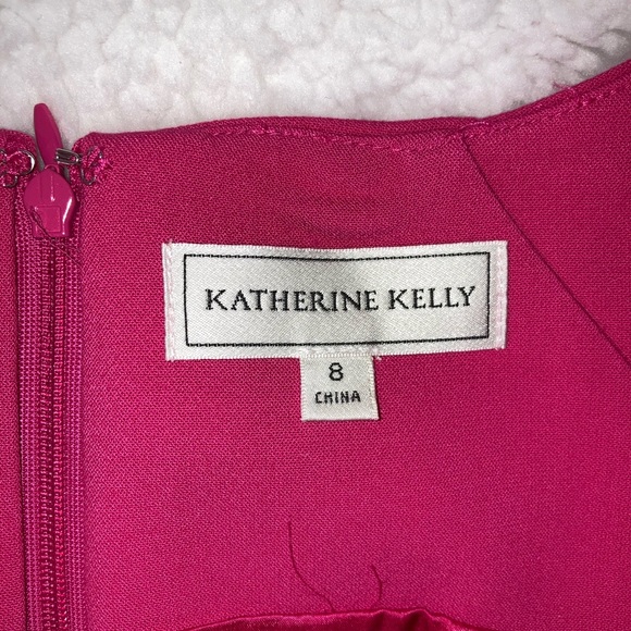 LAST CHANCE - Katherine Kelly Stunning Classic Pink Sheath - Picture 2 of 8